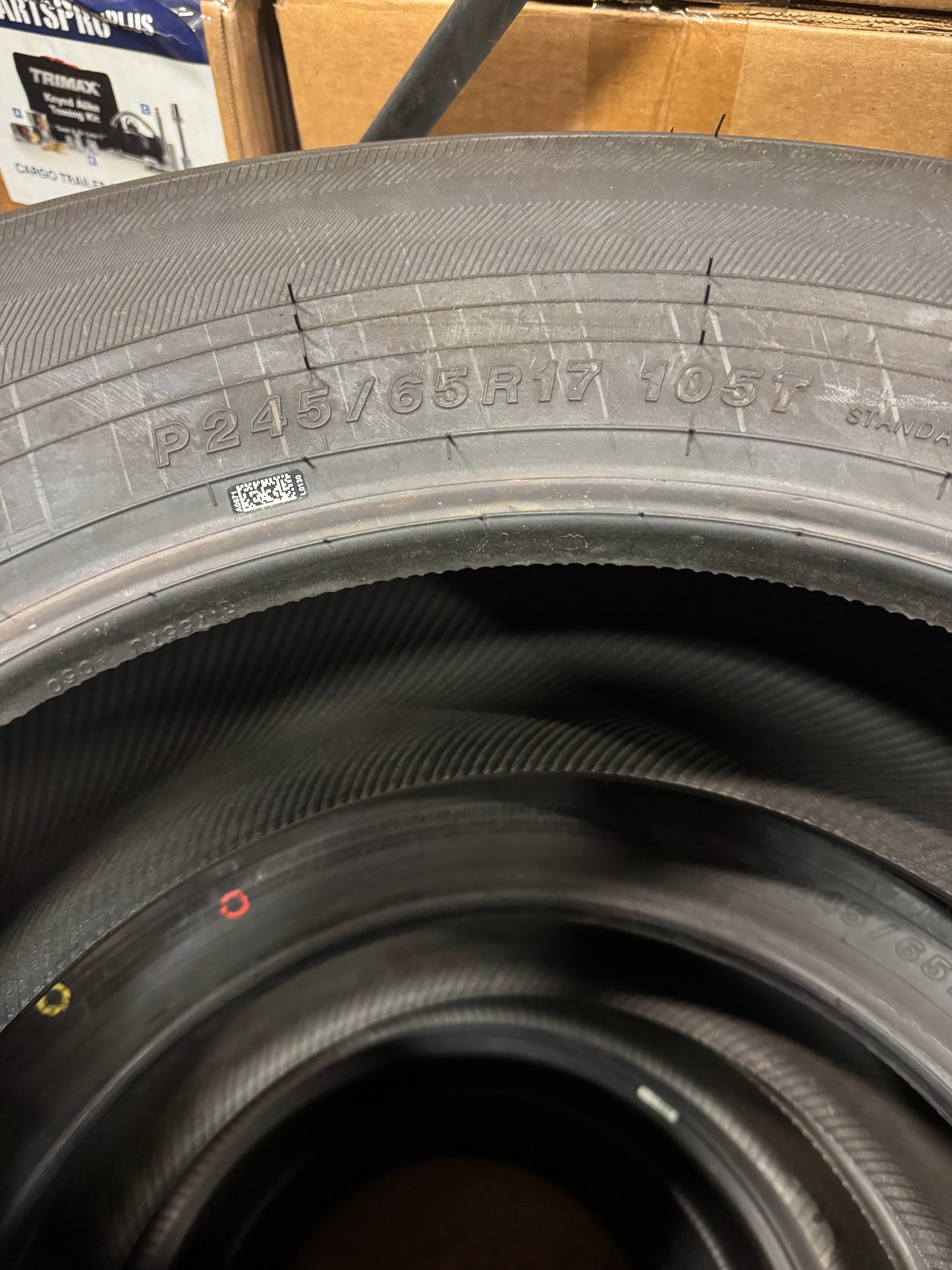 2 NOS YOKOHAMA GEOLANDAR H/T G056 BSW P 245 65 17 105T HIGHWAY TERRAIN TIRE 110105607
