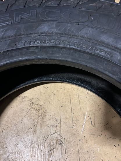 SUMITOMO ENCOUNTER AT BSW LT 275 65 20 126/123S 10PLY ALL TERRAIN TIRE ATH43