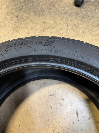 MICHELIN PILOT SPORT 4 BSW P 245 40 19 98Y XL UHP SUMMER TIRE 11347