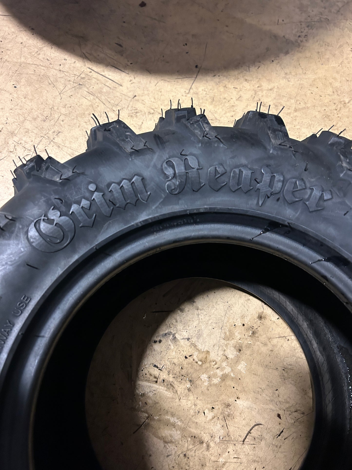 GBC GRIM REAPER BSW AT 25 10 12 8PLY ATV/UTV TIRE AE122510GR