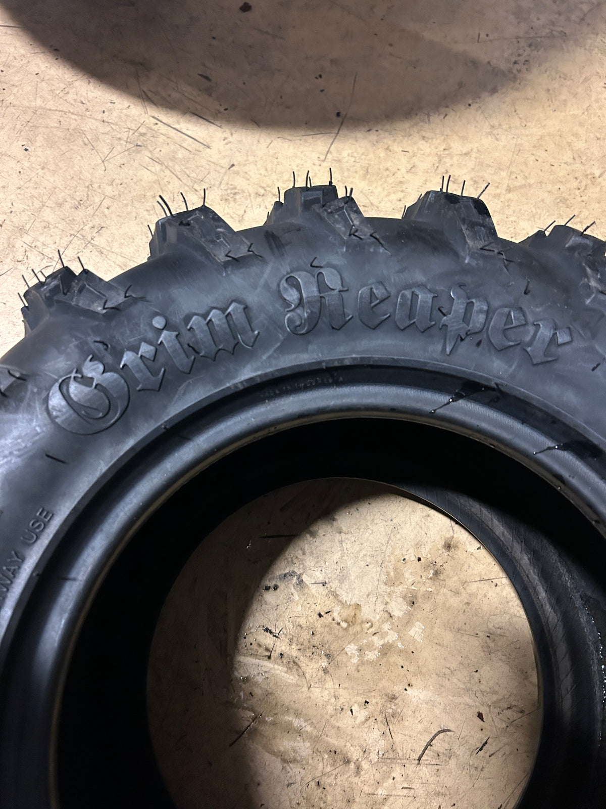GBC GRIM REAPER BSW AT 25 10 12 8PLY ATV/UTV TIRE AE122510GR