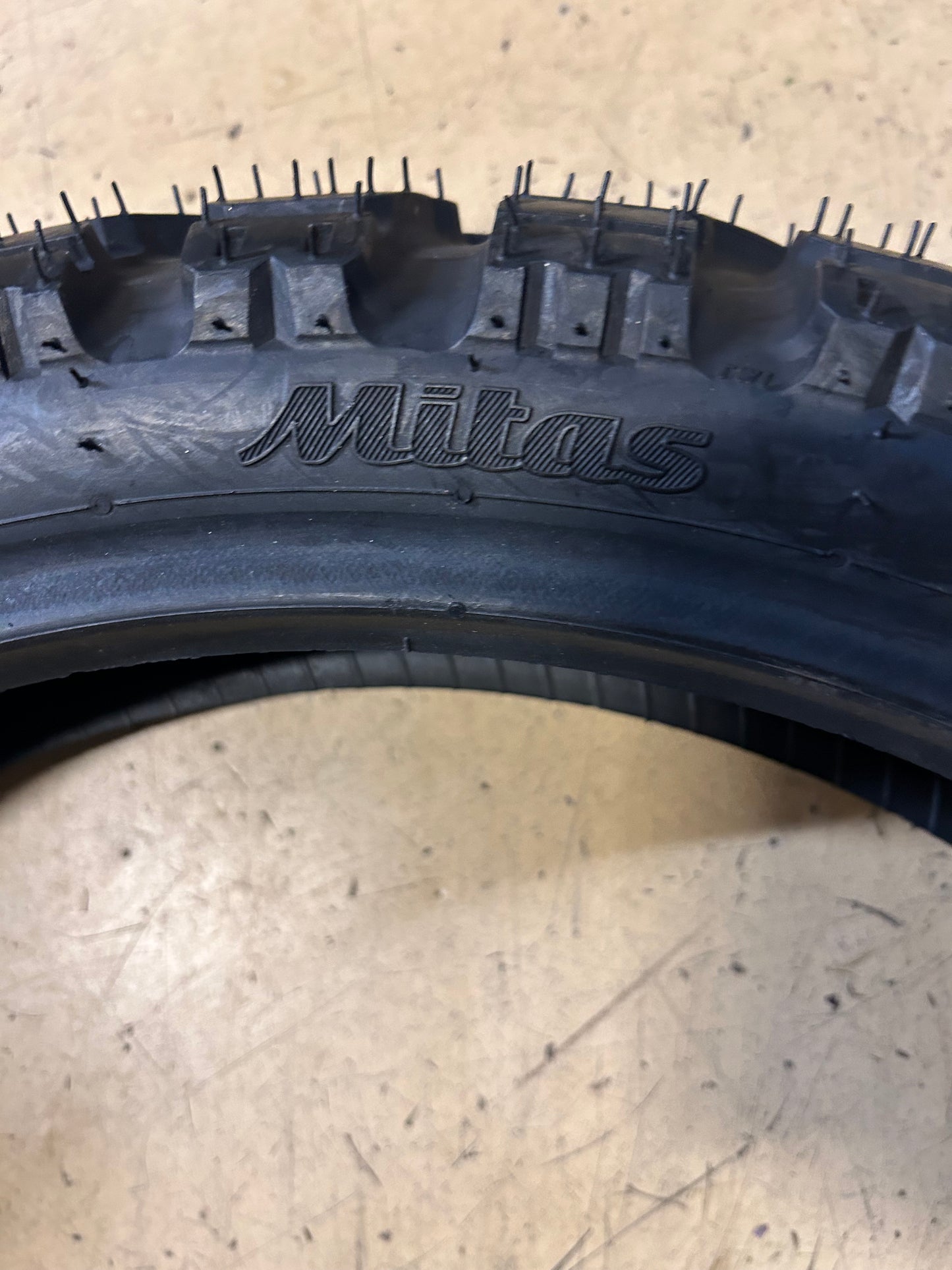 NOS MITAS E-07+ ENDURO TRAIL BSW 120 70 19 60T FRONT MOTORCYCLE TIRE 70001035