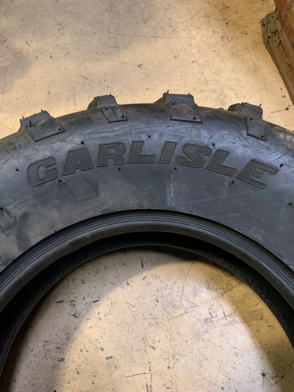 NOS CARLISLE AT489 BSW AT 25 8 12 4PLY 56F ATV/UTV TIRE 589306