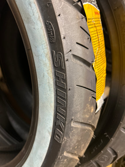 BLEMISHED SHINKO SR777HD WW 140 70 18 72H REAR MOTORCYCLE TIRE 874610
