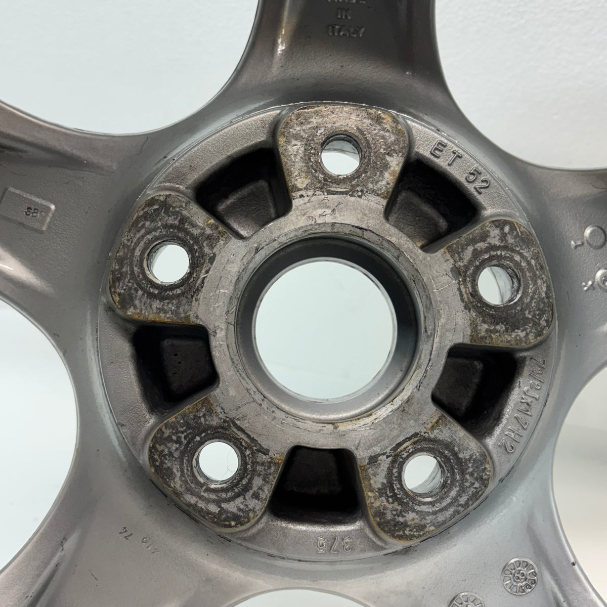USED CUP 1 STYLE STAGGERED WHEELS FOR PORSCHE R:17X9 ET47 F: 17X7.5 ET52 MADE IN ITALY