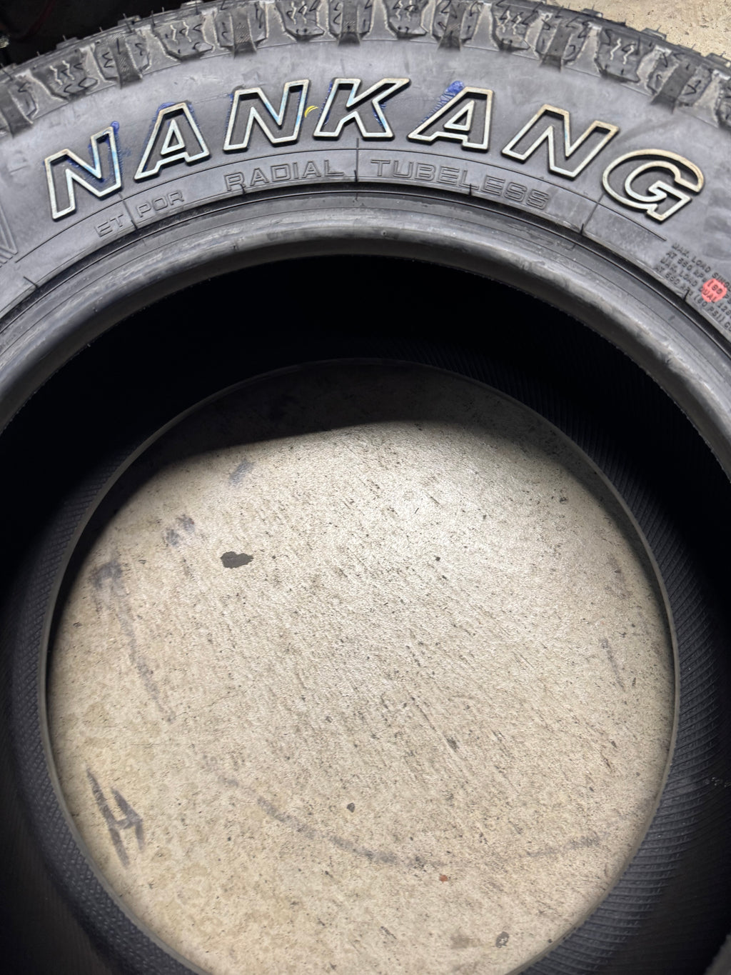 NOS NANKANG CONQUEROR A/T OWL LT 265 65 17 120/117S 10PLY ALL TERRAIN TIRE 22657006