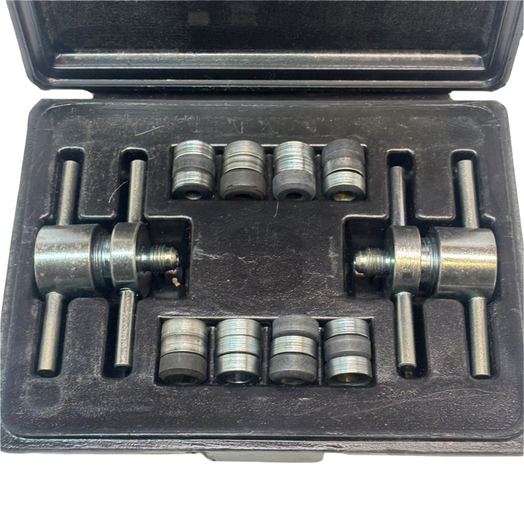 ROBINAIR PROCESS TUBE ADAPTER KIT FOR 3/16", 1/4", 5/16", 3/8" COPPER TUBING 12458