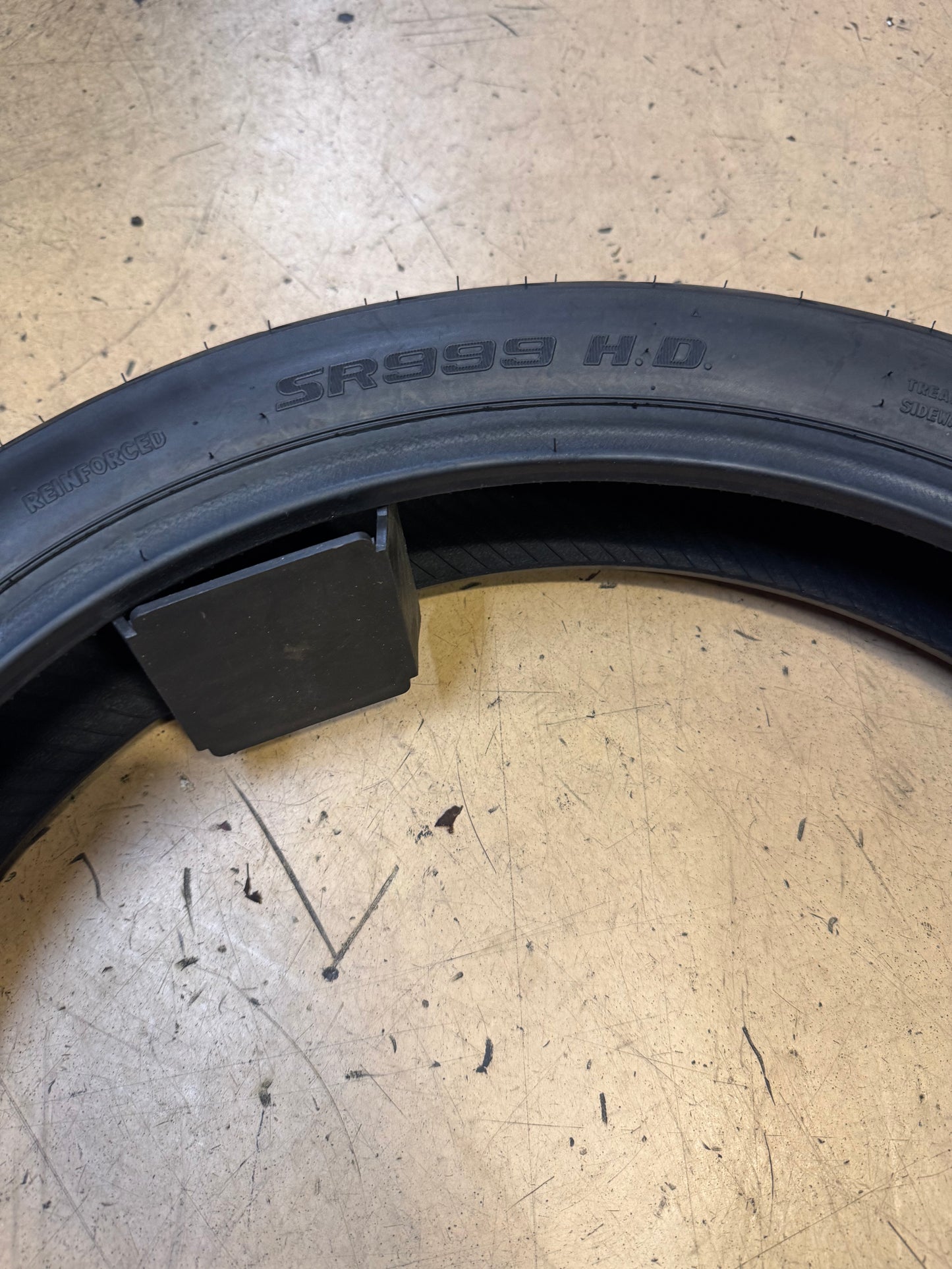 SHINKO SR999 HD LONG HAUL BSW 100 90 19 61H FRONT MOTORCYCLE TIRE 874916