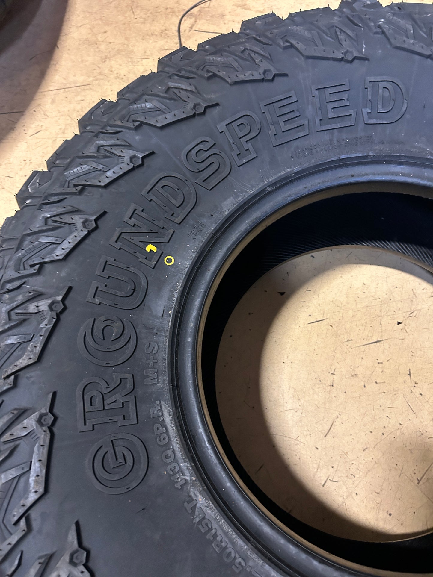 GROUNDSPEED VOYAGER MT BSW LT 35 12.5 15 113Q 6PLY MUD TIRE 115395