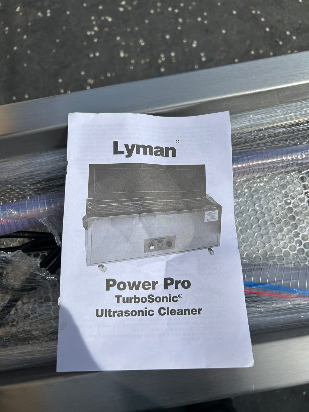 LYMAN 7631734 TURBO SONIC POWER PROFESSIONAL ULTRASONIC CASE CLEANER SILVER 70 LBS