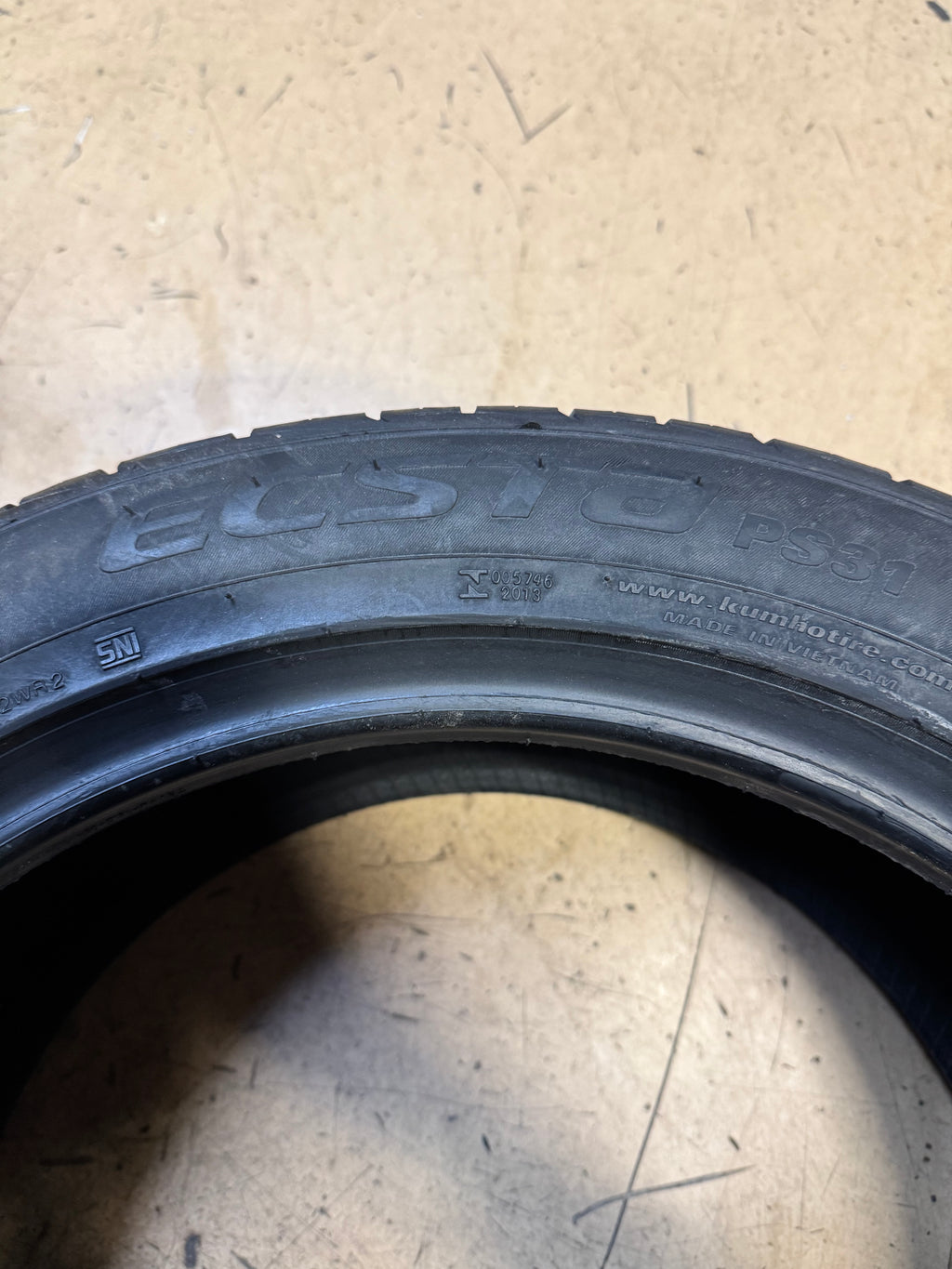 KUMHO ECSTA PS31 BSW P 245 45 18 100W XL SUMMER TIRE 2267993