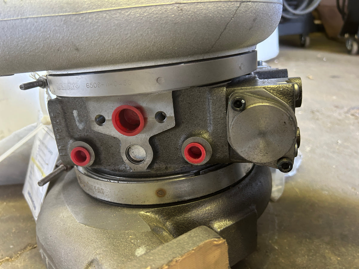 KOMATSU TURBOCHARGER PC490LC-10 EXCAVATOR R6508-12-5010 REMANUFACTURED
