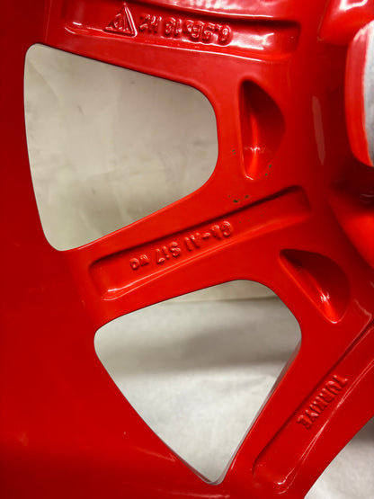 PORSCHE CAYENNE 11-18 SPARE WHEEL 18X6.5 ET28 5X130 TIRE 195/75R18 106P RED 7P0 601 027 A