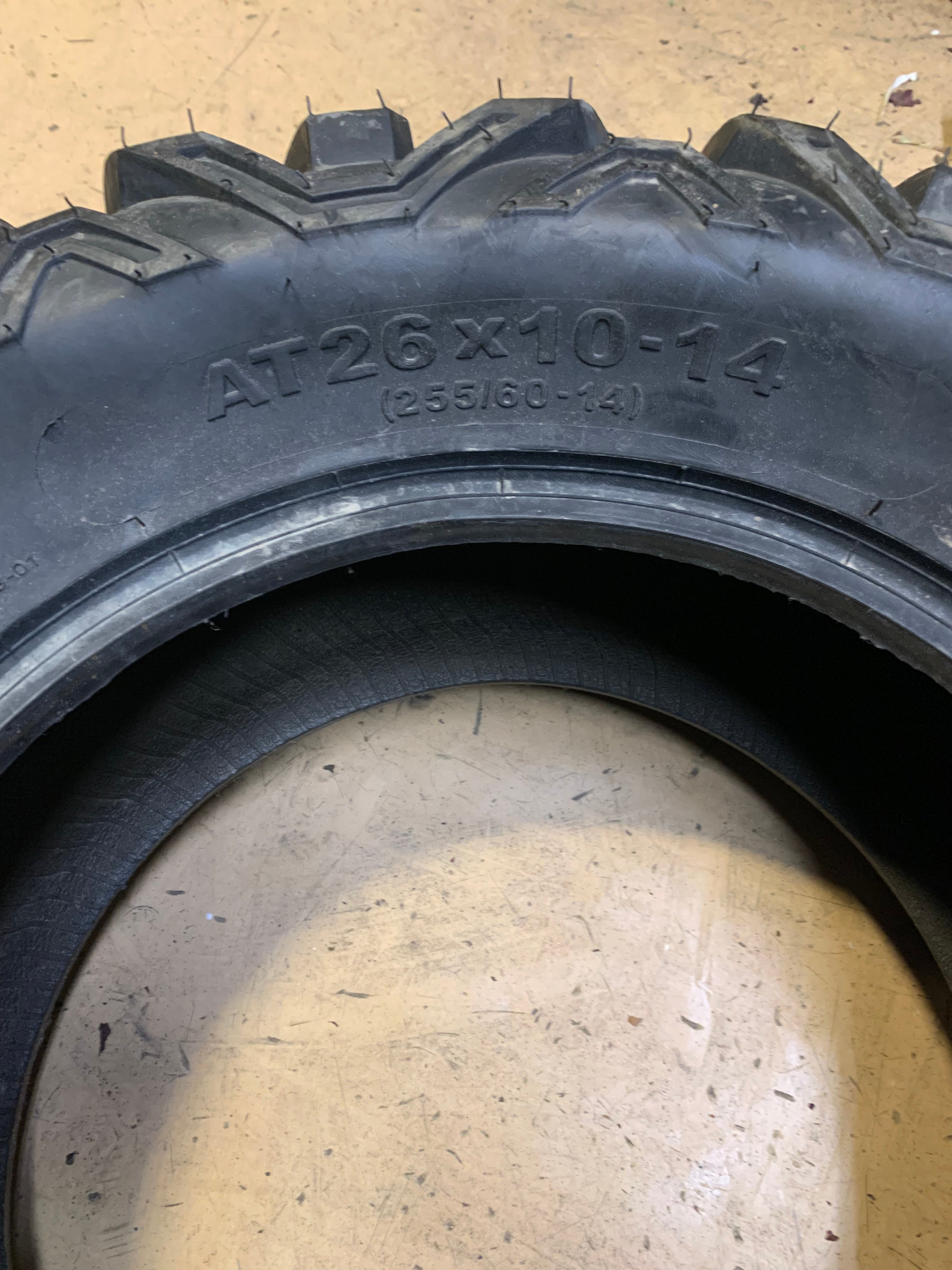 QIND X-CROSS COUNTRY BSW AT 26 10 14 53N 6PLY ATV/UTV TIRE 261014
