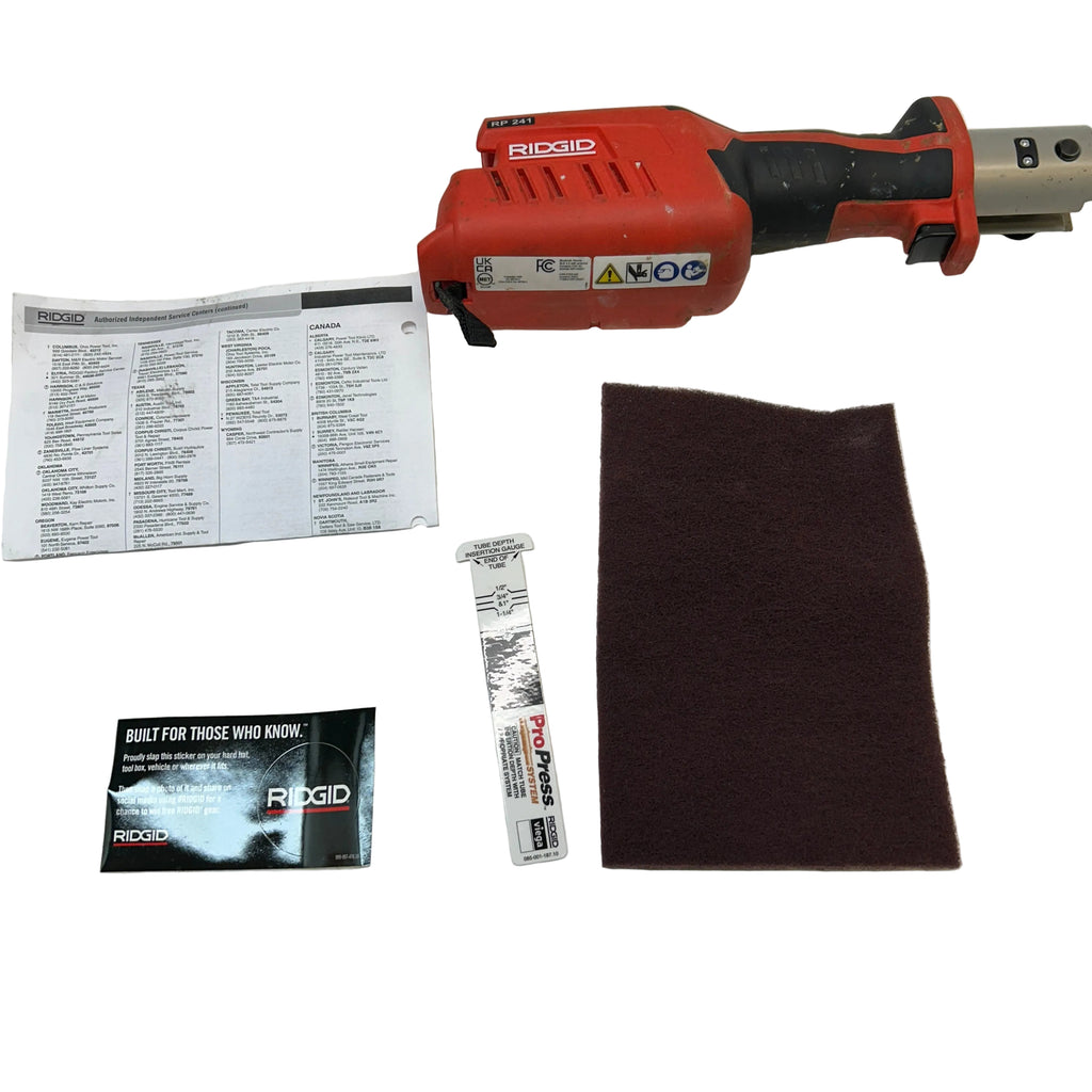 USED RIDGID RP241 PRESS TOOL ONLY