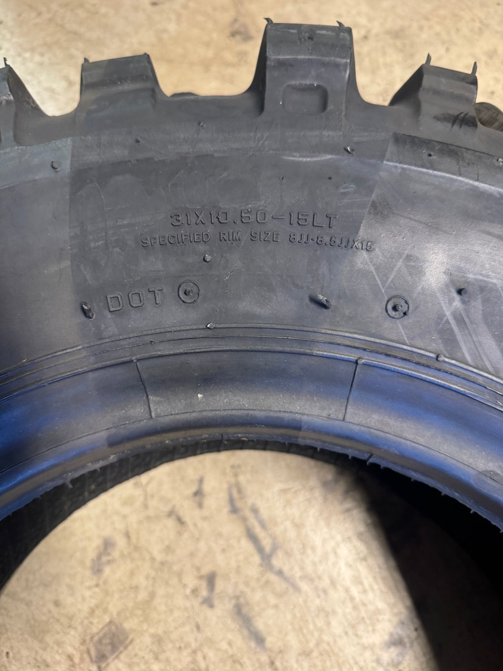 INTERCO SUPER SWAMPER TSL BSW LT 31 10.5 15 6PLY MUD TERRAIN TIRE SAM12