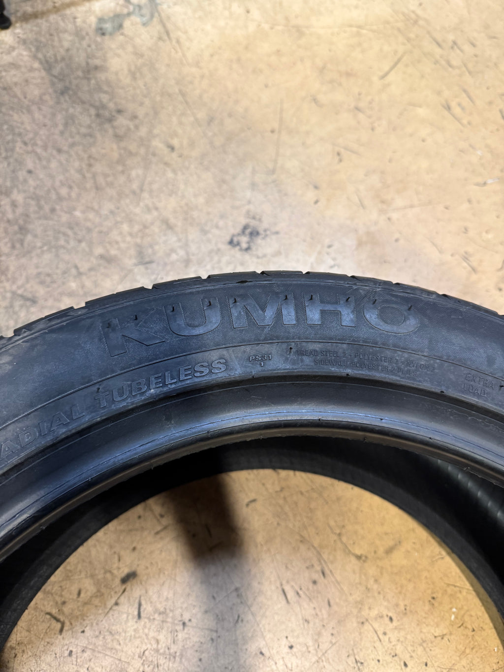 KUMHO ECSTA PS31 BSW P 245 45 18 100W XL SUMMER TIRE 2267993