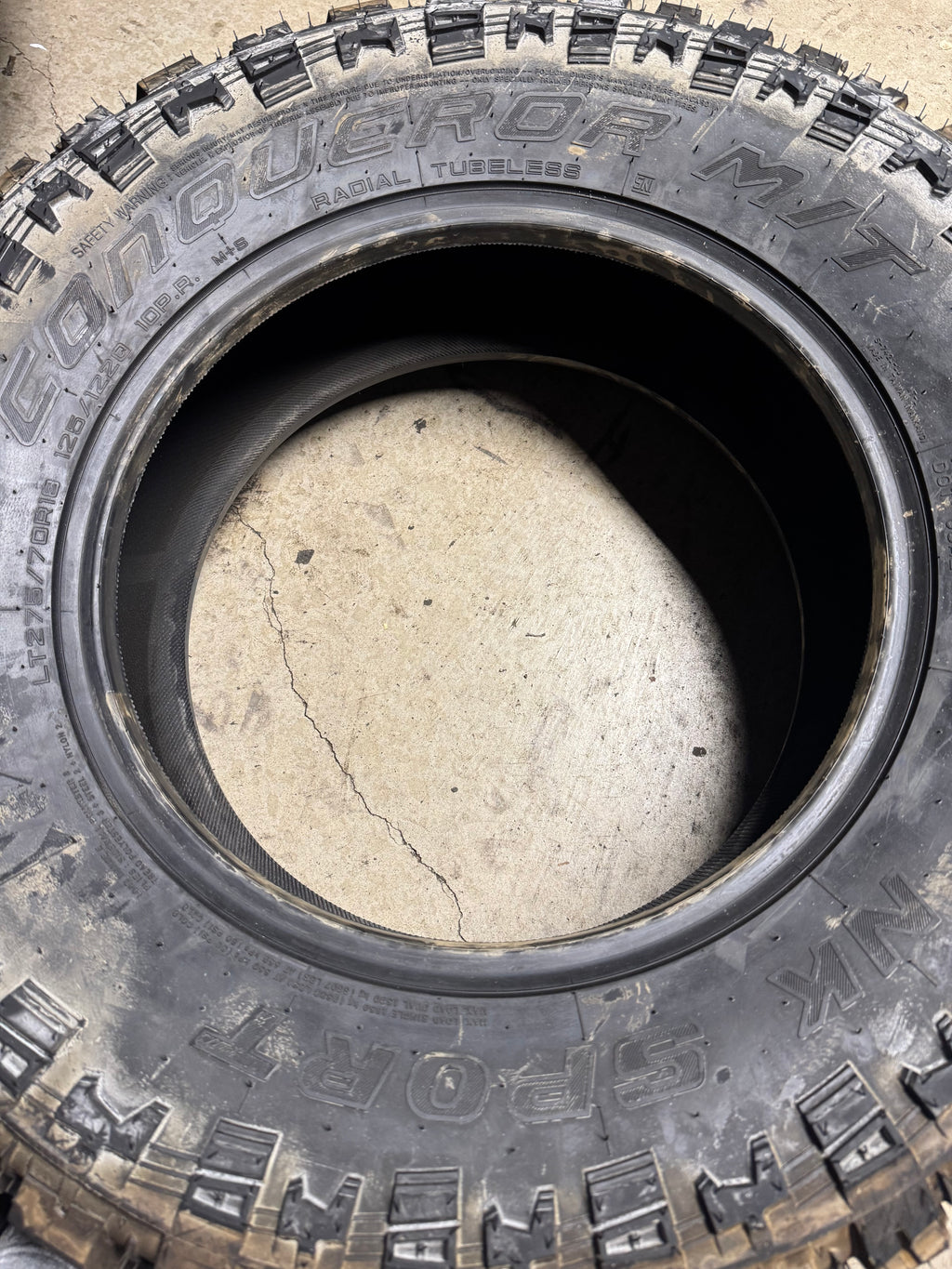 2 NOS NANKANG NK SPORT CONQUEROR M/T MT-1 BSW LT 275 718 125/122Q 10PLY MUD TERRAIN TIRE 22797010