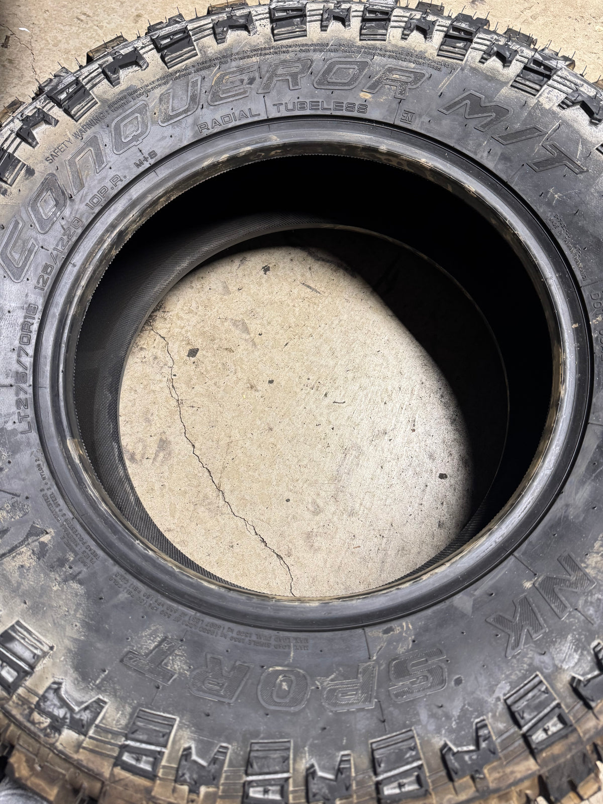 2 NOS NANKANG NK SPORT CONQUEROR M/T MT-1 BSW LT 275 718 125/122Q 10PLY MUD TERRAIN TIRE 22797010