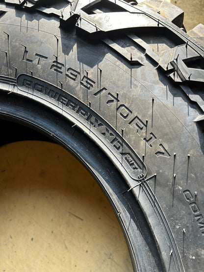 MICKEY THOMPSON BAJA BOSS A/T BSW LT 295 70 17 121/118Q 10PLY  TIRE 331021001