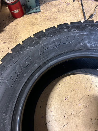 BIG O BIG FOOT A/T II BSW P 275 65 18 123/120S 10PLY ALL TERRAIN TIRE BIGII2756518