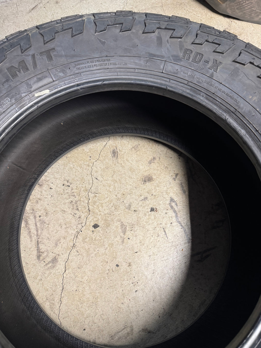 RED FLAME RD-X M/T BSW LT 35 12.5 20 121Q 10PLY MUD TERRAIN TIRE T3512520REDRDXMT