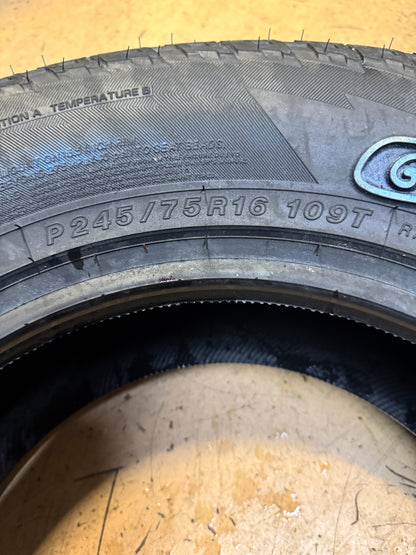 YOKOHAMA GEOLANDAR A/T GO15 OWL P 245 75 16 109T ALL TERRAIN TIRE 110101515