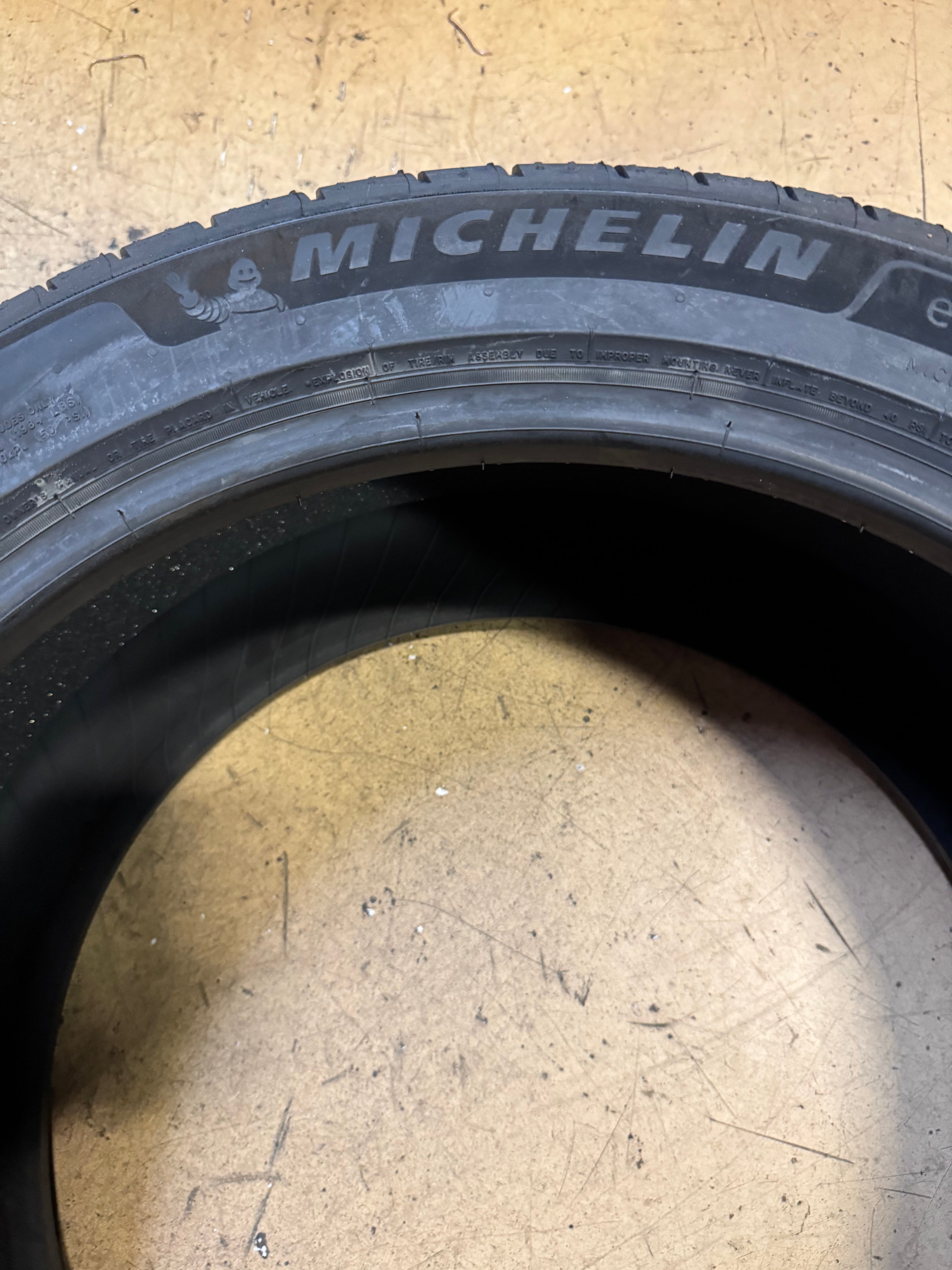 2 MICHELIN E PRIMACY ALL SEASON (FOAM) BSW P 255 45 19 104W XL ALL SEASON TIRE 44803