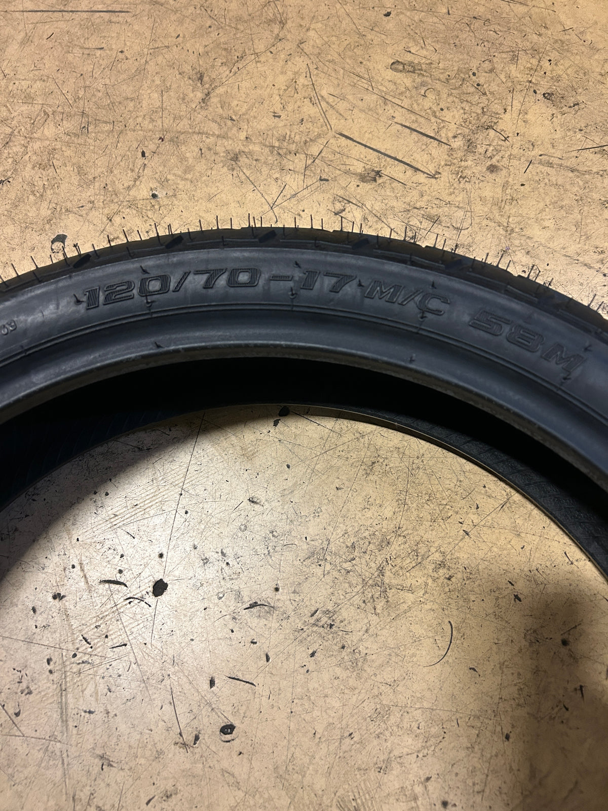 SHINKO SR267 BSW 120 70 17 58M REAR MOTORCYCLE TIRE 874752