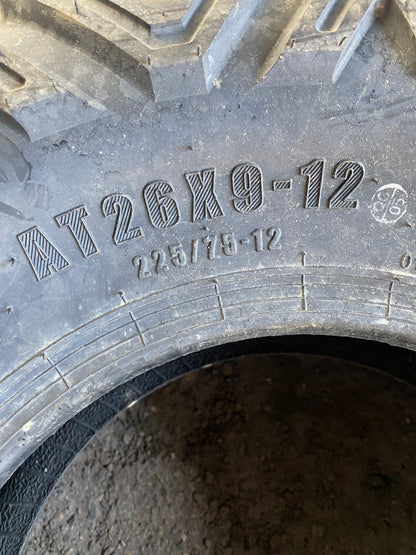 SUNF POWER A033 BSW AT 26 9 12 65J 6PLY ATV/UTV TIRE N/A