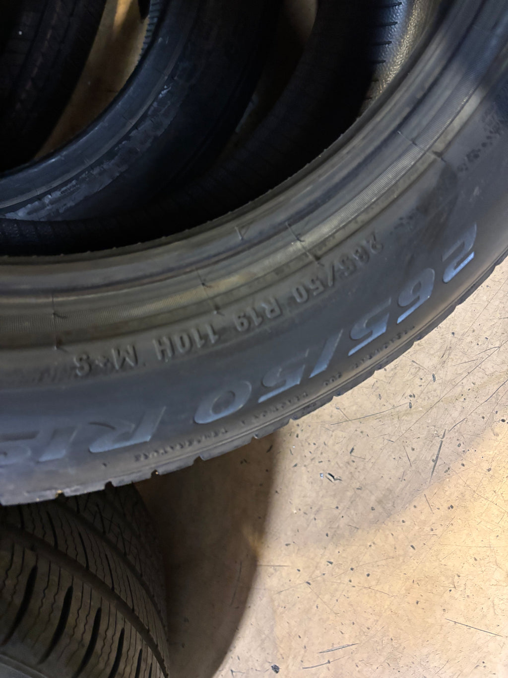 NOS PIRELLI SCORPION ZERO A/S BMW RUNFLAT P 265 50 19 110H XL TIRE 2811800