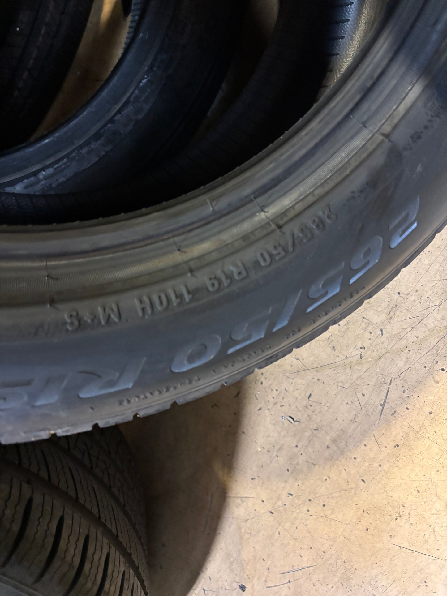 PIRELLI SCORPION ZERO A/S BMW RUN FLAT P 265 50 19 110H XL TIRES 2811800