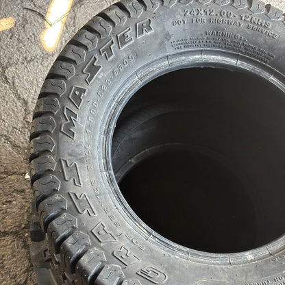 OTR GRASS MASTER BSW  24 12 12 4PLY LAWN  TIRE T80424120012