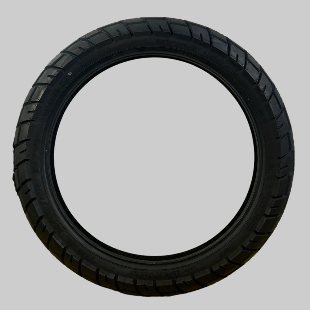 SHINKO TRAIL MASTER E 705 BSW 110 80 19 59Q FRONT MOTORCYCLE TIRE 87-4527