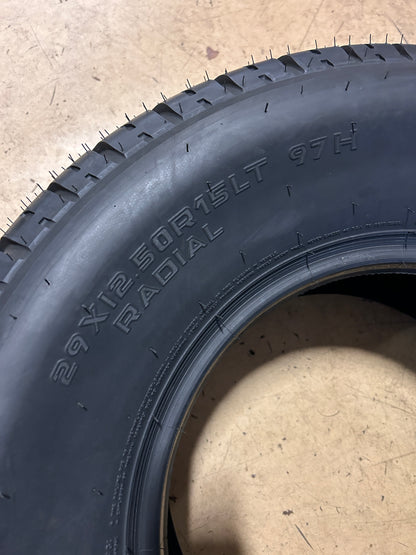 HOOSIER PRO-STREET BSW LT 29 12.5 15 97H RACING TIRE 19155