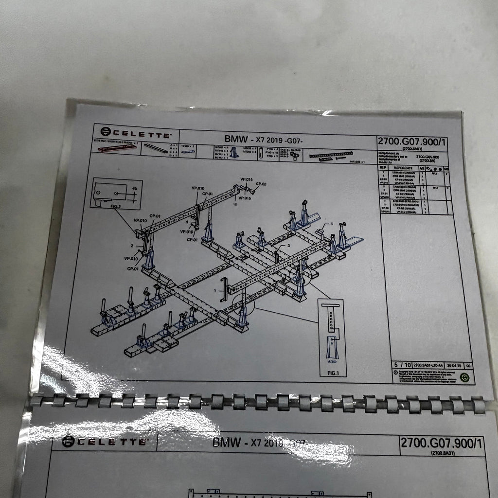 CELETTE CAR LIFE SOLUTIONS BMW X7 (G07) JIGS 2700.G07.500/1