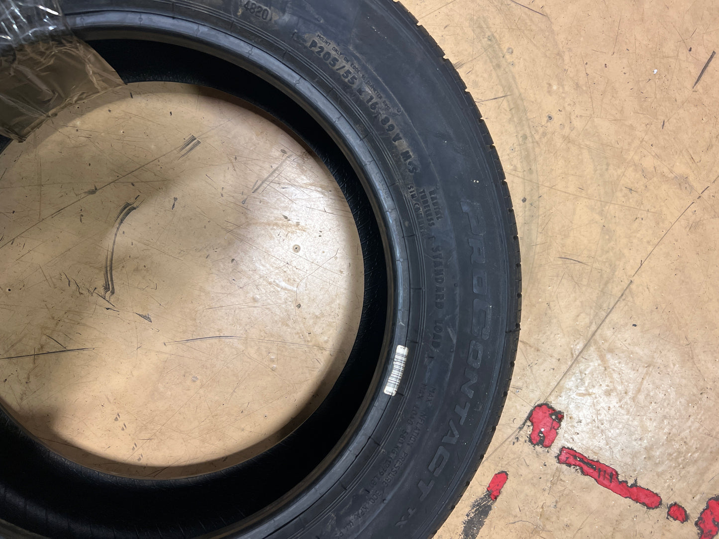 CONTINENTAL PROCONTACT TX BSW P 205 55 16 89V ALL SEASON TIRE 15498990000