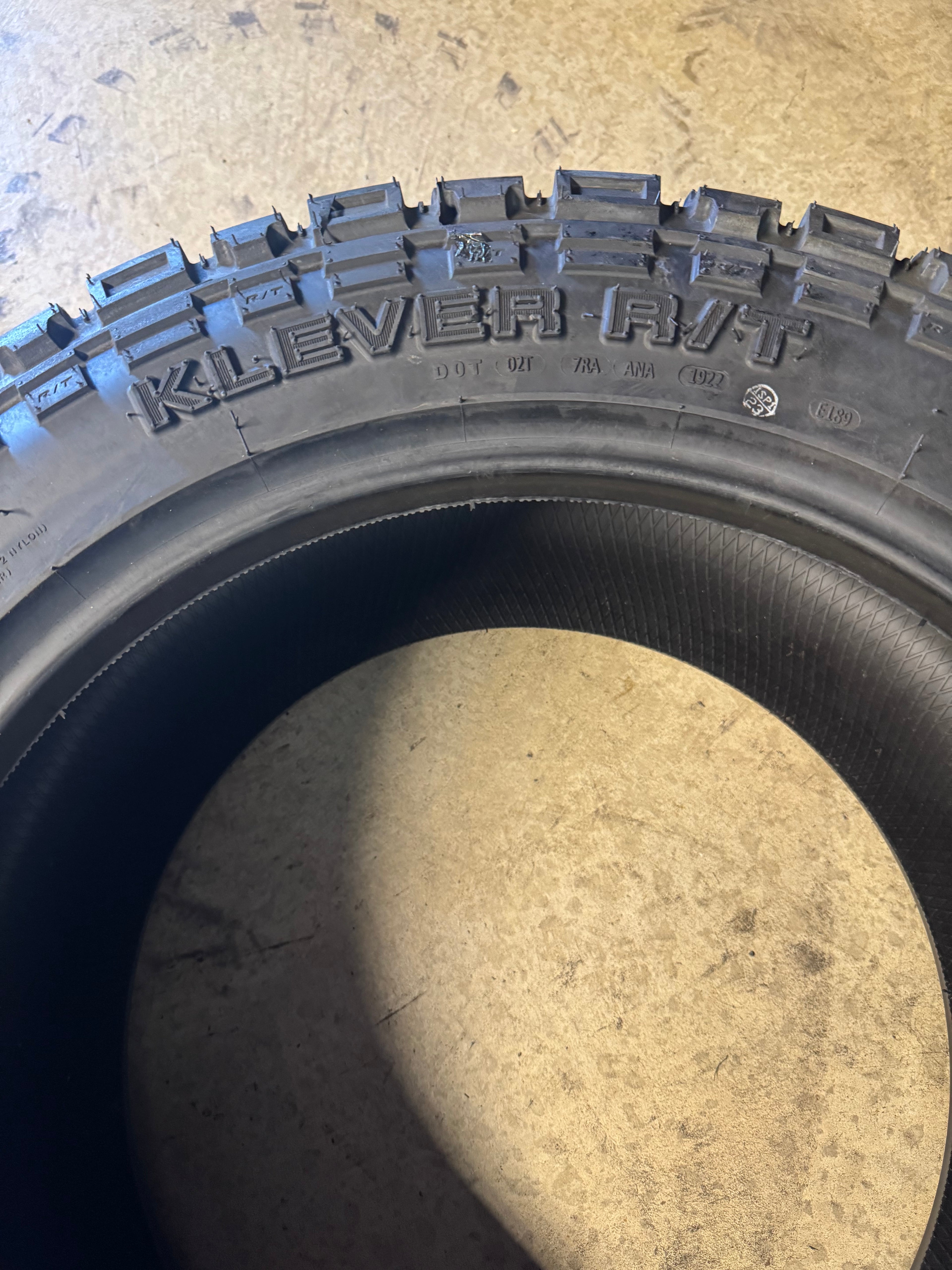 KENDA KLEVER R/T KR601 BSW LT 285 55 20 122/119R 10PLY RUGGED TERRAIN TIRE 601019