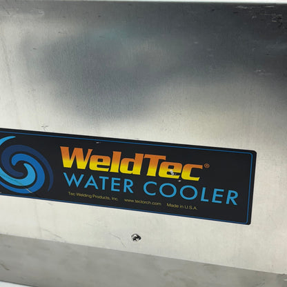WELDTEC C20 WATER COOLER, PREMIUM, BRONZE PUMP, 115 VOLT, 2 GAL TANK