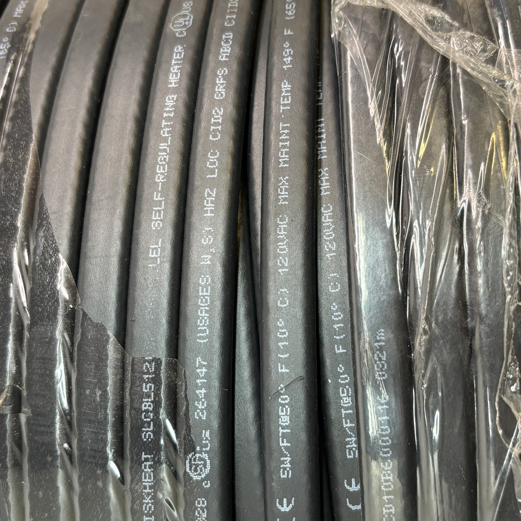 BRISK HEAT SELF REGULATING HEATING CABLE 5W/FT 120V 40A SLCBL5120BP 1000FT