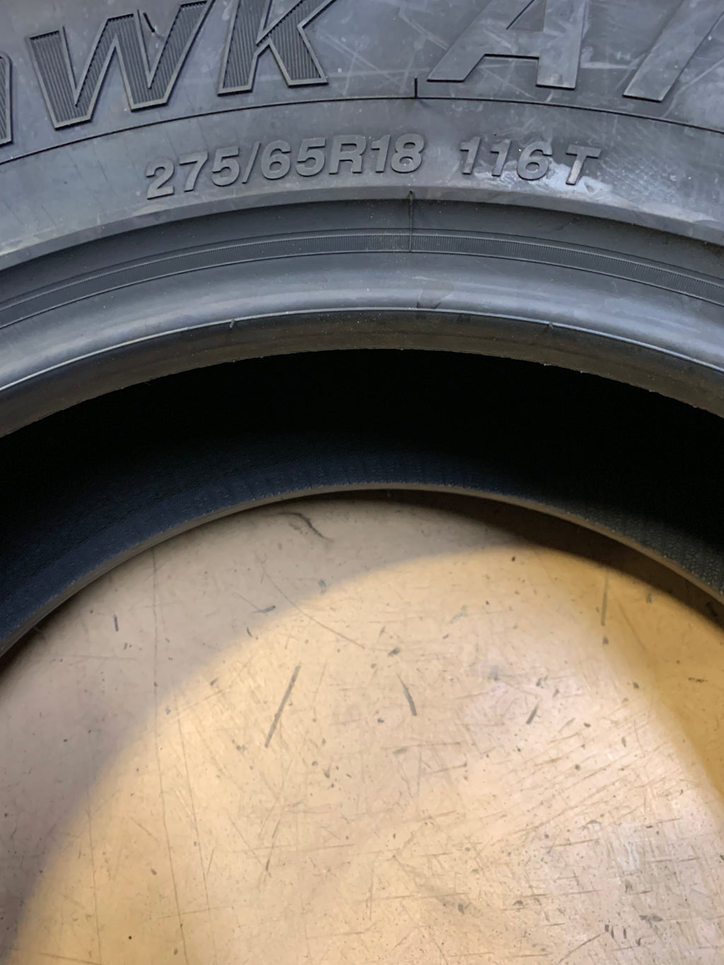 ACHILLES DESERT HAWK AT3 BSW P 275 65 18 116T ALL TERRAIN TIRE ADK63
