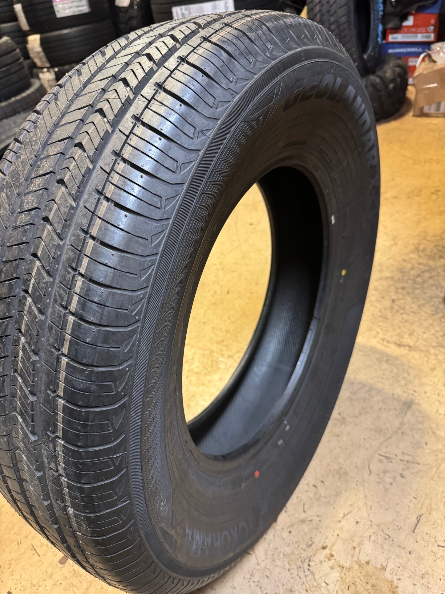 YOKOHAMA GEOLANDAR X-CV G057 BSW P 265 70 18 116T ALL SEASON TIRE 110133715