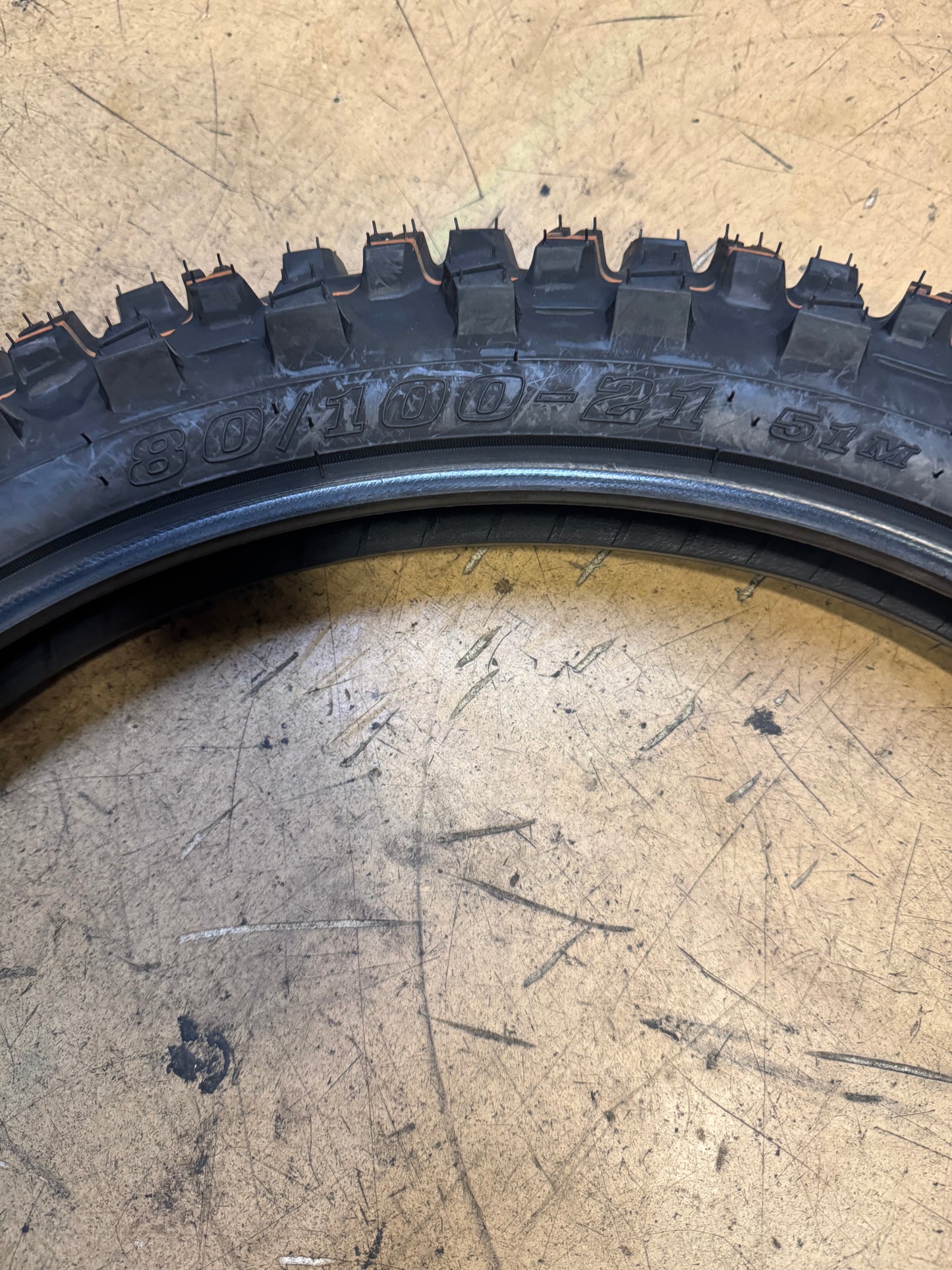 DUNLOP GEOMAX MX54 BSW  80/100-21 51M FRONT MOTORCYCLE TIRE 45278506