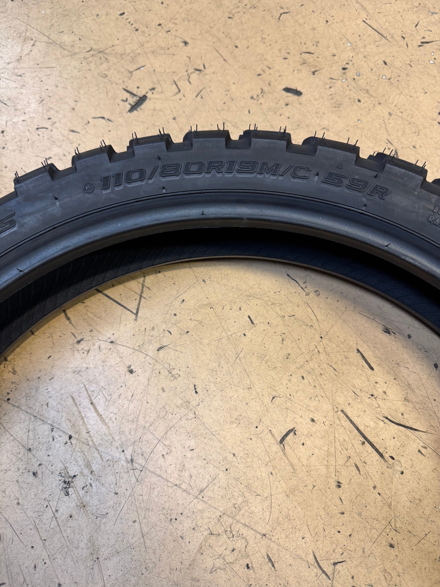 SHINKO ADVENTURE TRAIL E804 BSW 110 80 19 59R FRONT MOTORCYCLE TIRE 874700