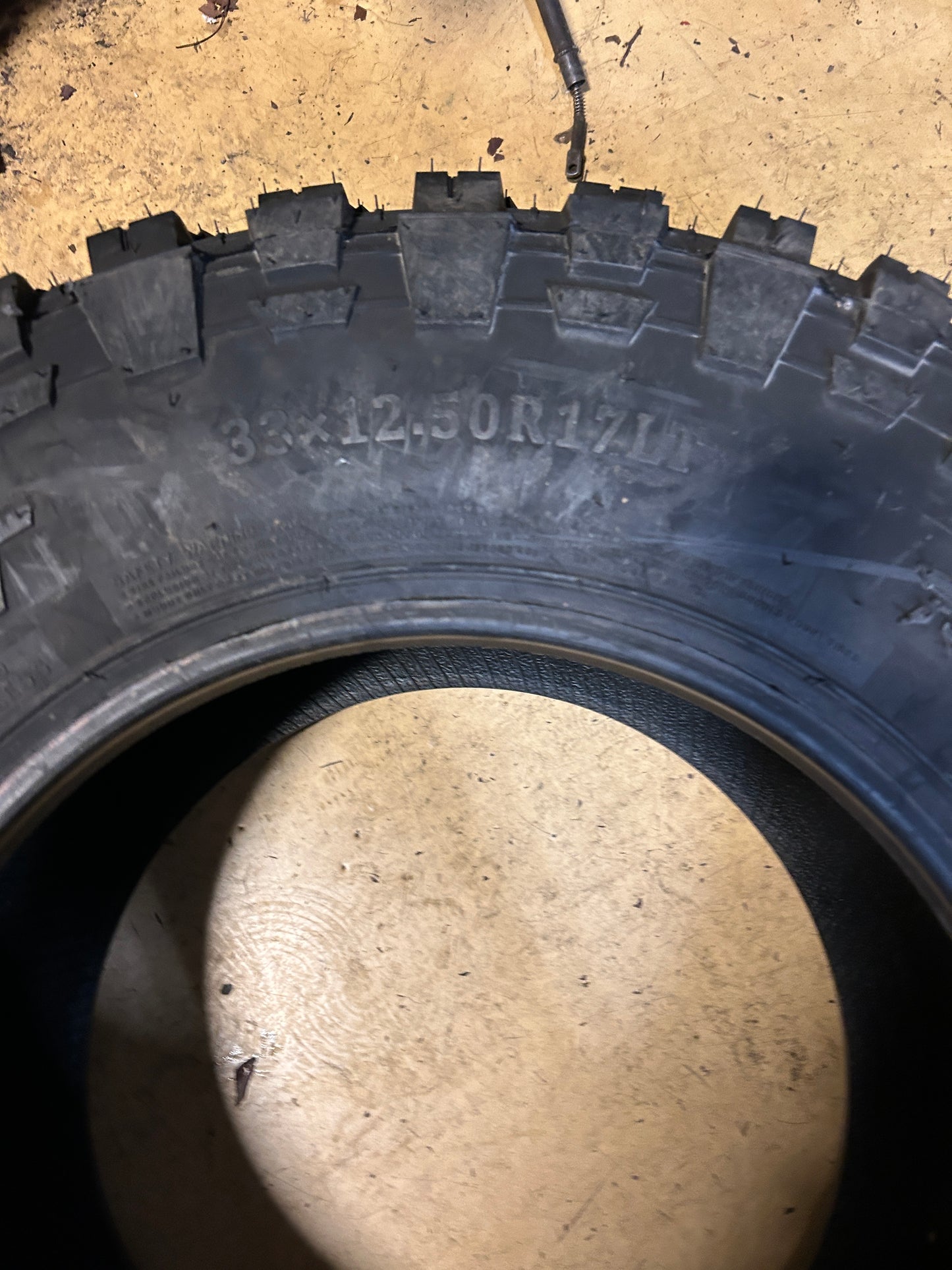 ROLLING BIG POWER REPULSOR M/T BSW LT 33 12.5 17 114Q 8PLY MUD TIRE RBPMT17125010