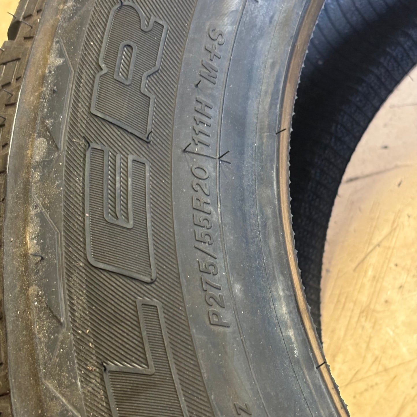 BRIDGESTONE DUELER HL ALENZA BSW P 275 55 20 111H SL ALL SEASON TIRE 058574