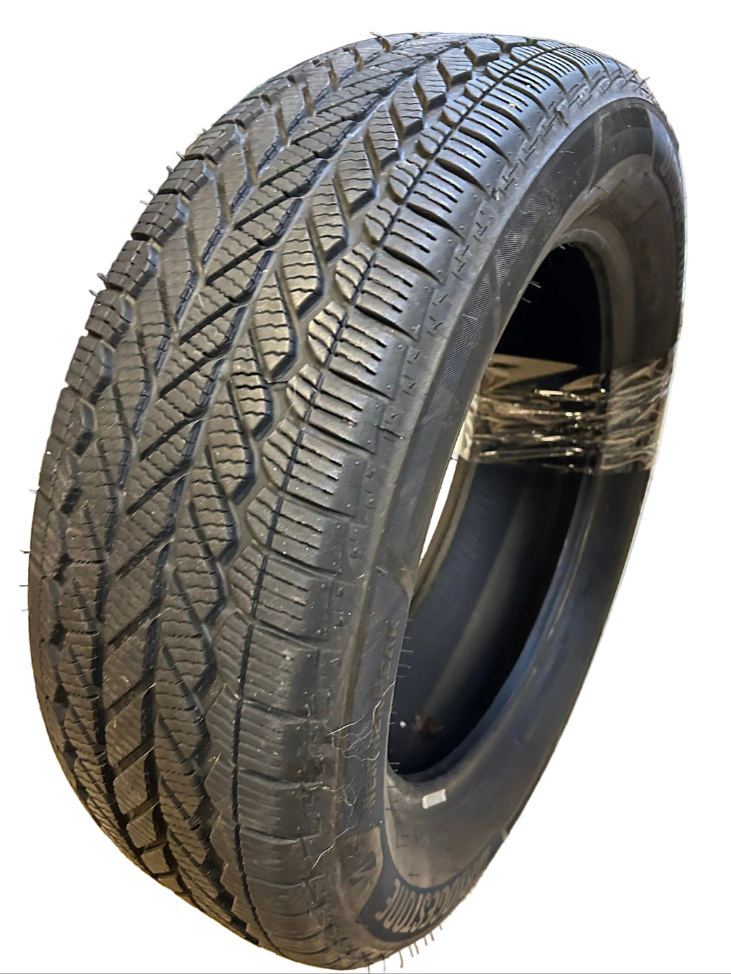 USED 8/32” BRIDGESTONE WEATHERPEAK P 205 60 16 92V ALL WEATHER TIRE 006022