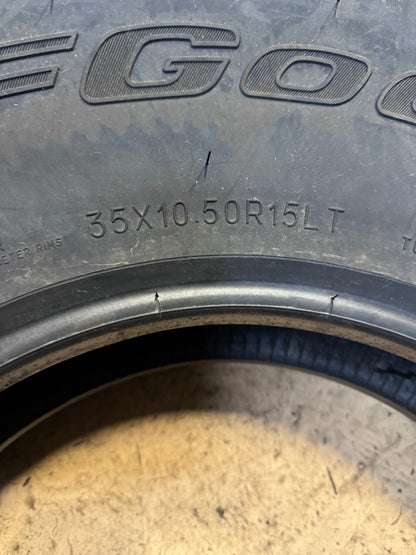 BFGOODRICH BAJA T/A KR2 BSW AT 35 10.5 15  ATV/UTV TIRE 87810