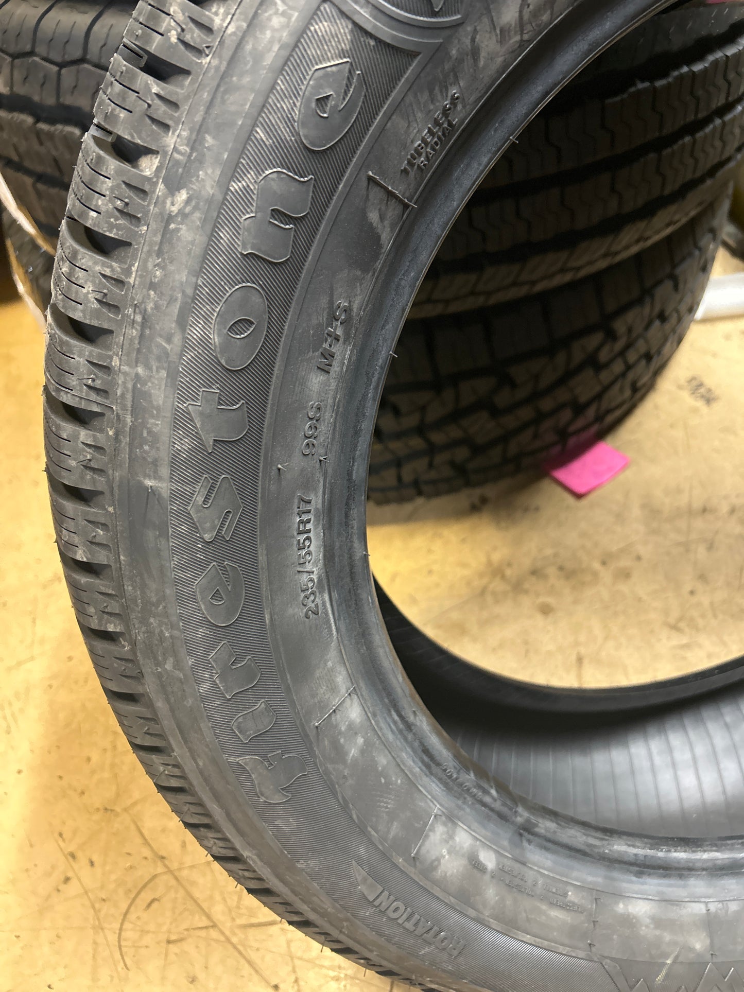 FIRESTONE WINTERFORCE 2 BSW P 235 55 17 99S WINTER TIRE 149320