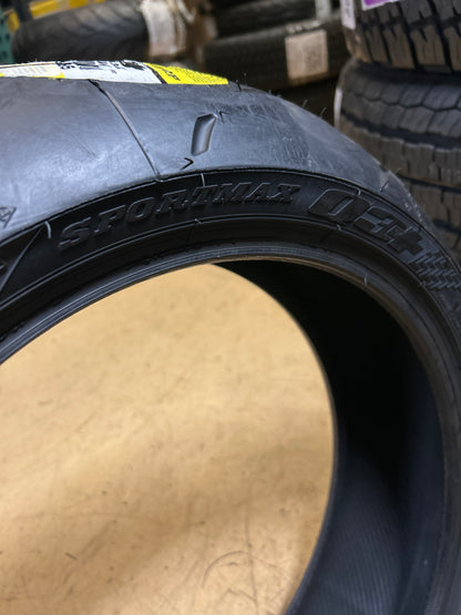 DUNLOP SPORTMAX Q3+ BSW 180 55 17 73W REAR TIRE 45036885